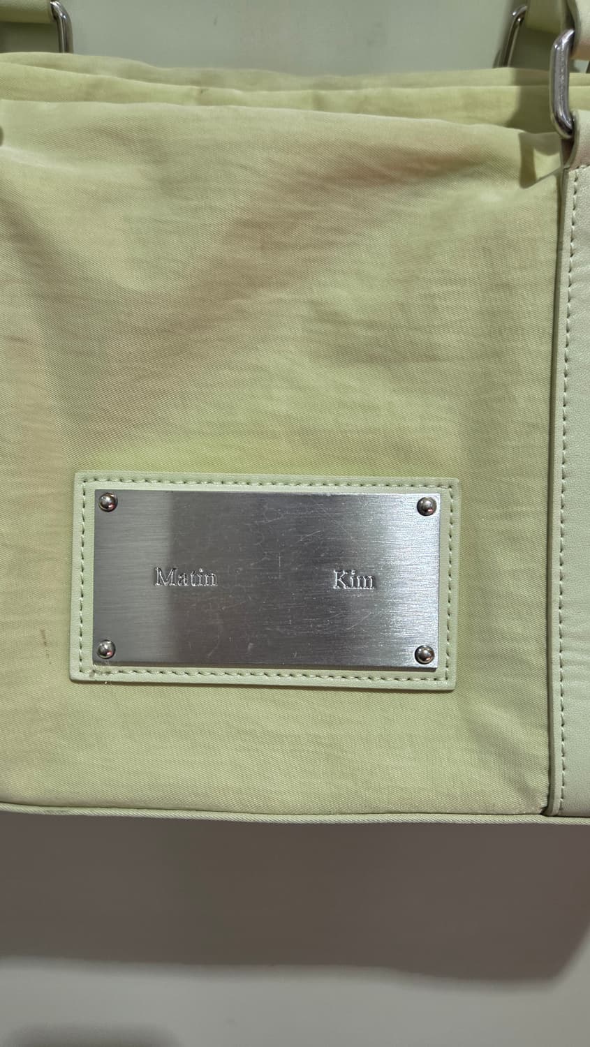 마뗑킴 스포티 토트백 숄더백 아이보리  상품이미지2