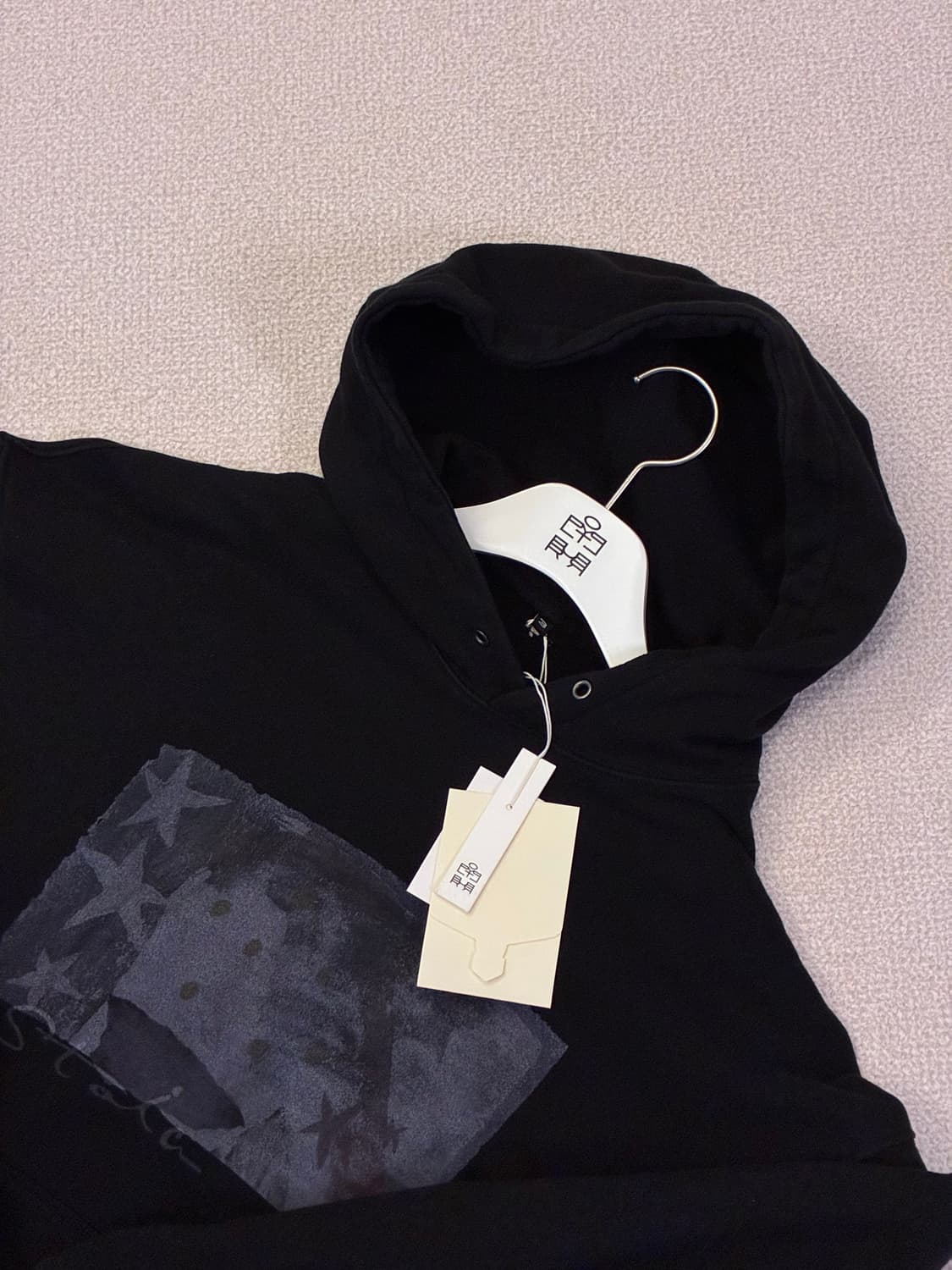 폴리테루 행크 스타미 후드 블랙 3 상품이미지2