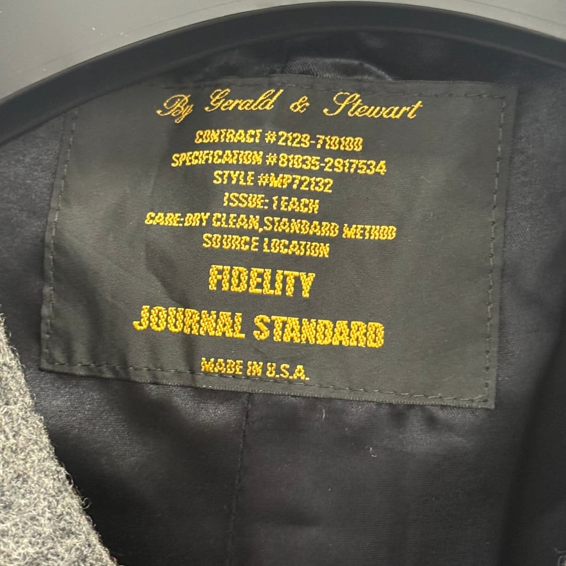 피델리티 저널스탠다드 울 피코트 (XS) 상품이미지2