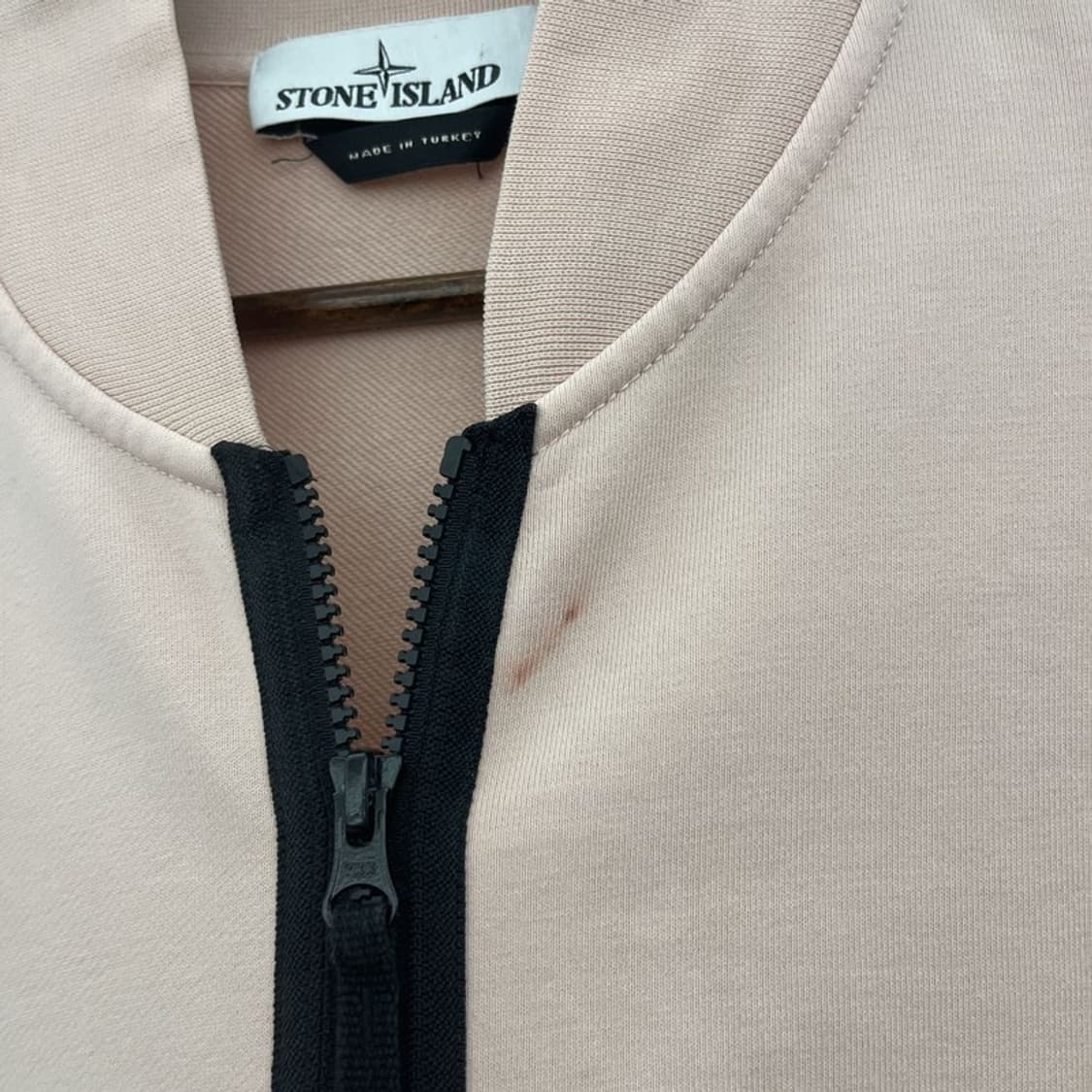 스톤 아일랜드 멀티포켓 트러커 딸기우유 핑크 집업 자켓 95 C10219 상품이미지10