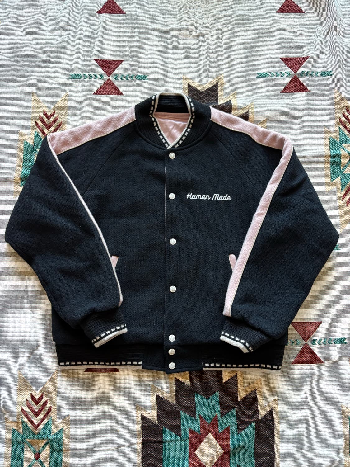 휴먼메이드 카 클럽 자켓 블랙 상품이미지4