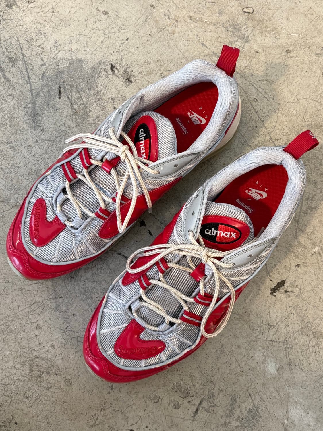 [280] 슈프림 나이키 에어맥스 98 레드 상품이미지2