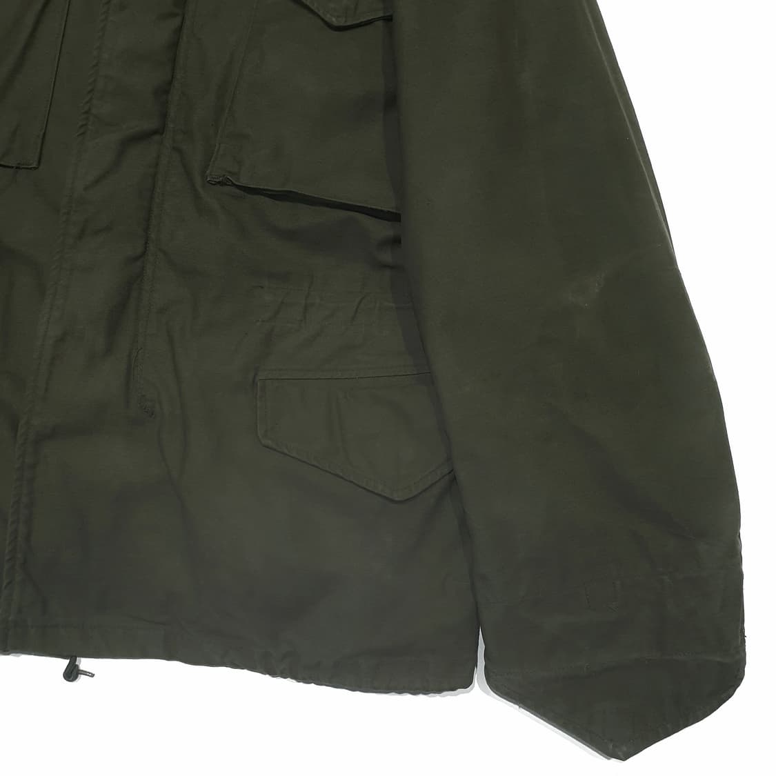 m65 필드자켓 2세대 스몰 숏 (100) 회색안감 민트급 상품이미지4