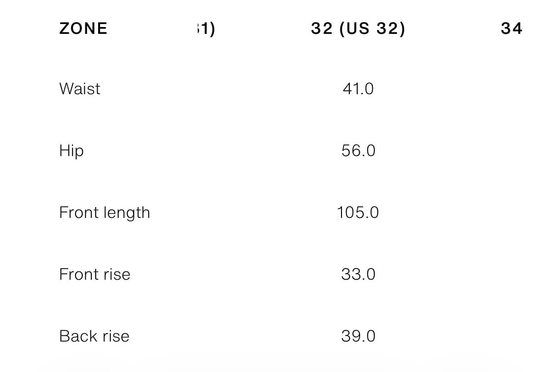 자라 오리진 이탈리아 셀비지 블랙 데님 플레어핏 상품이미지6
