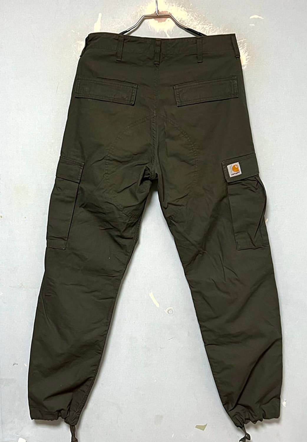 칼하트 WIP 레귤러 카고팬츠 남자 여름 캐주얼 립스탑 S 28X32 상품이미지2