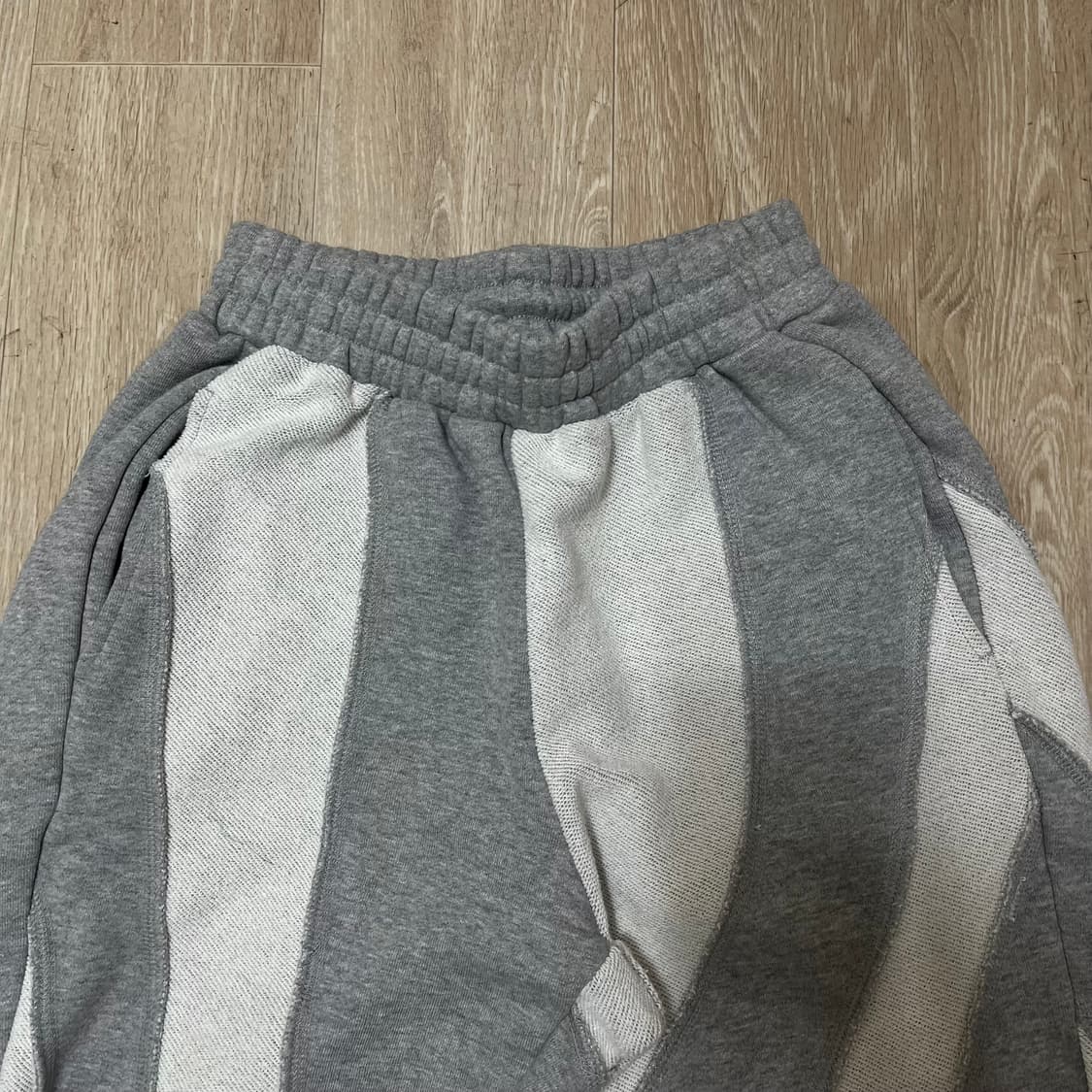 노매뉴얼 웨이브 패널 스웻 조거팬츠 S/90 상품이미지2