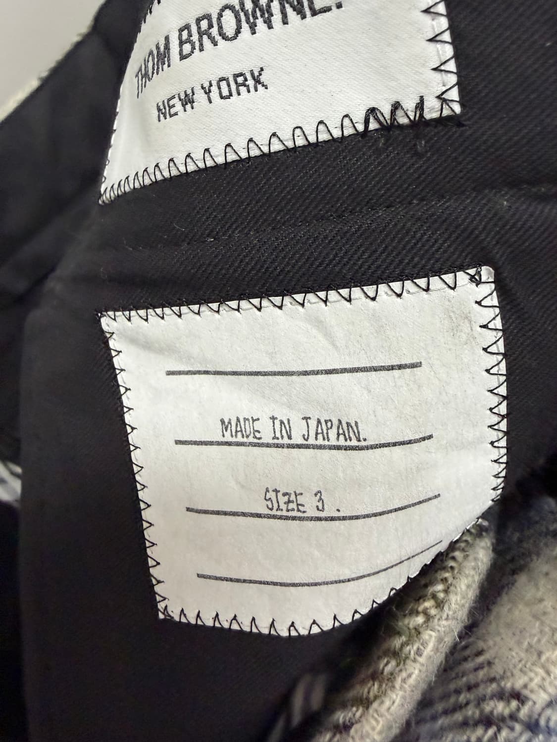 톰브라운 체크 울 수트 셋업 ( 3 ) 상품이미지7