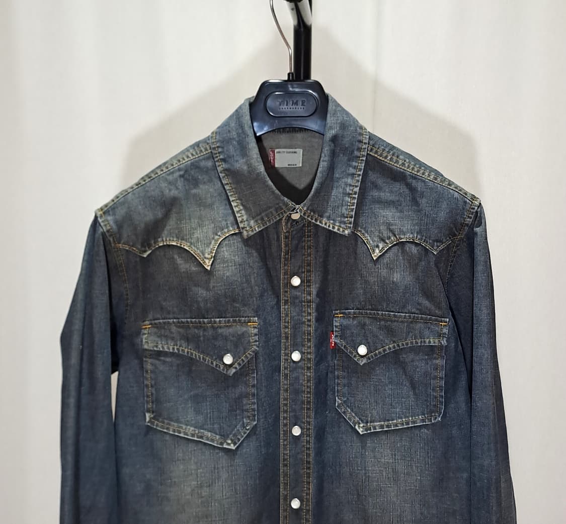 (택포) 리바이스 웨스턴 데님 셔츠 B86 상품이미지2