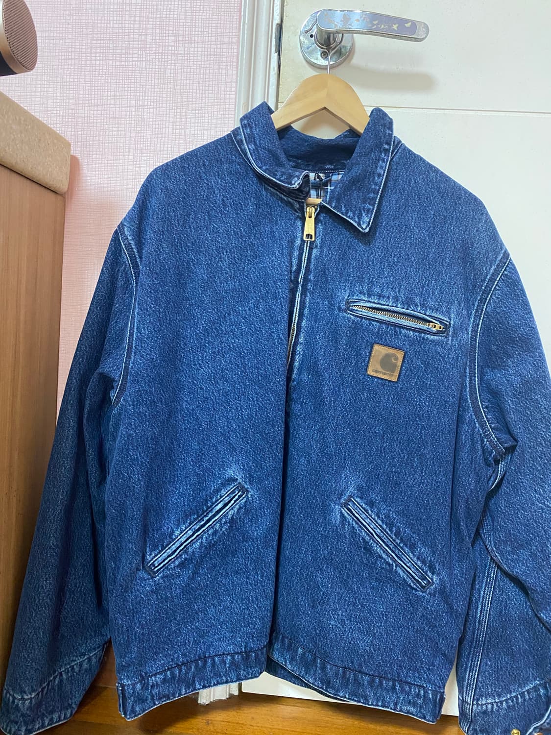 칼하트윕 블루스톤워싱 디트로이트 자켓L 상품이미지2