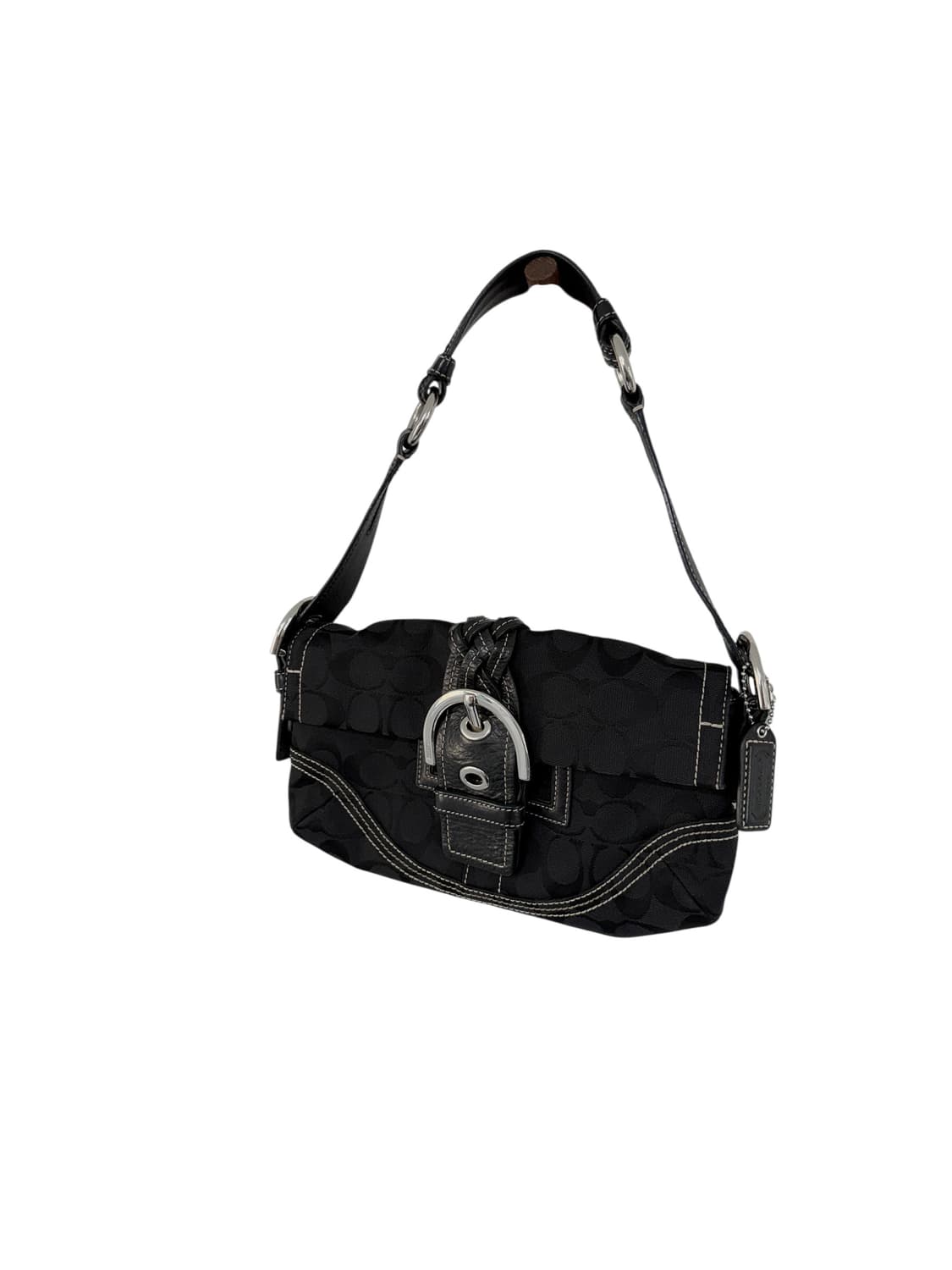 코치 자가드 버클 숄더백 상품이미지2