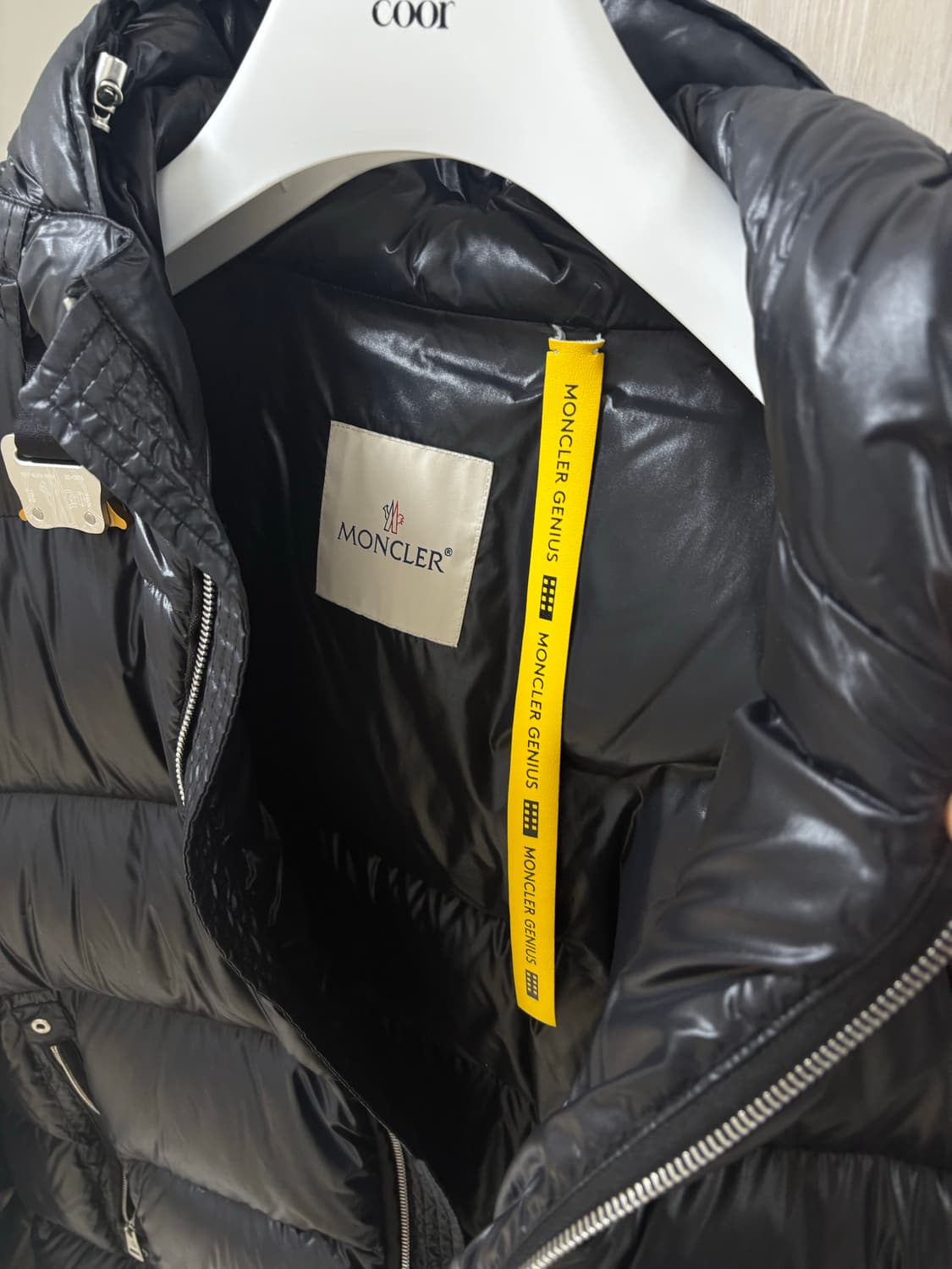 몽클레어x알릭스 알몬드 패딩 블랙 3사이즈 상품이미지2