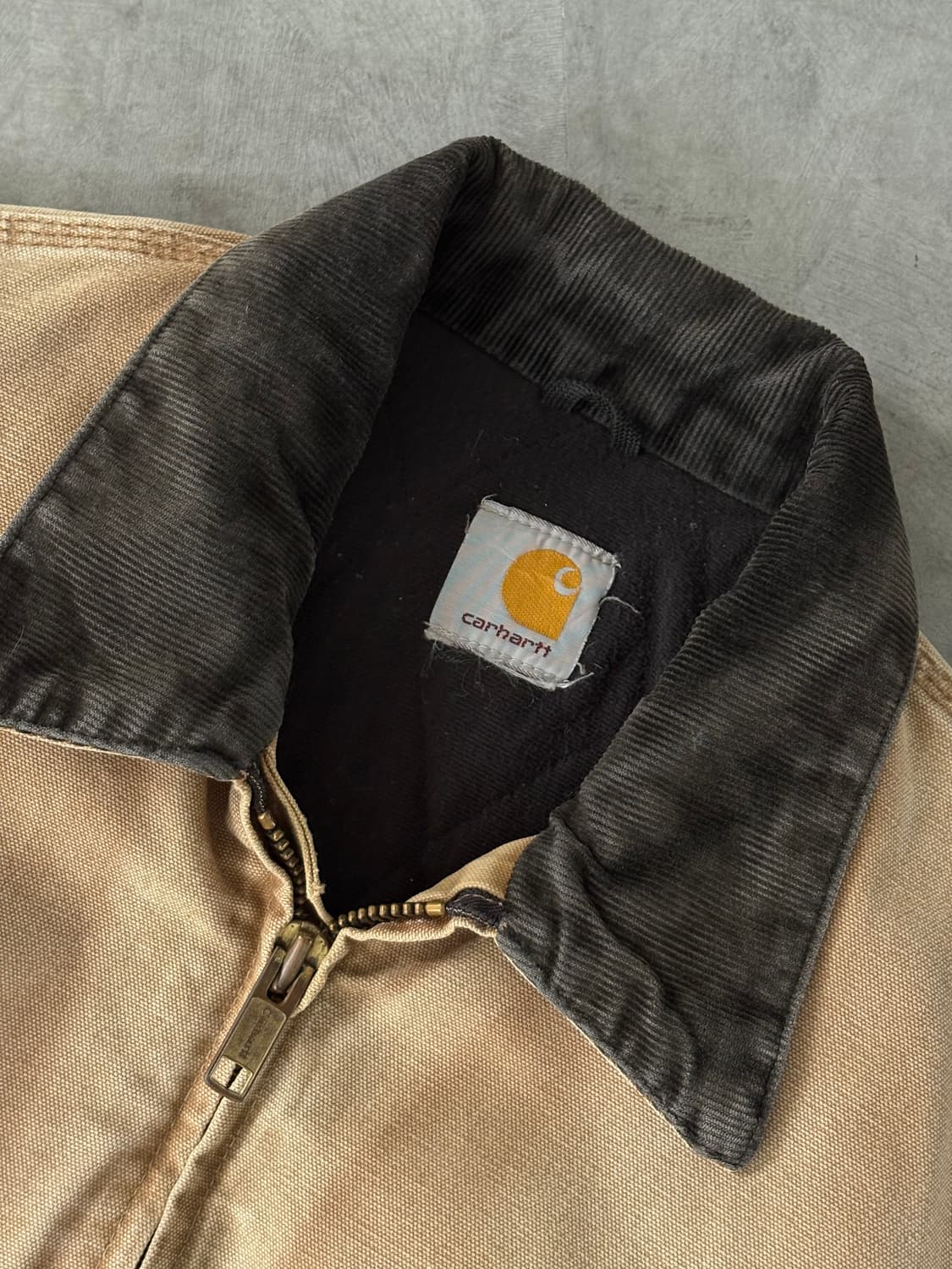 Carhartt 칼하트 90’s J165 베이지 워크 자켓 상품이미지3