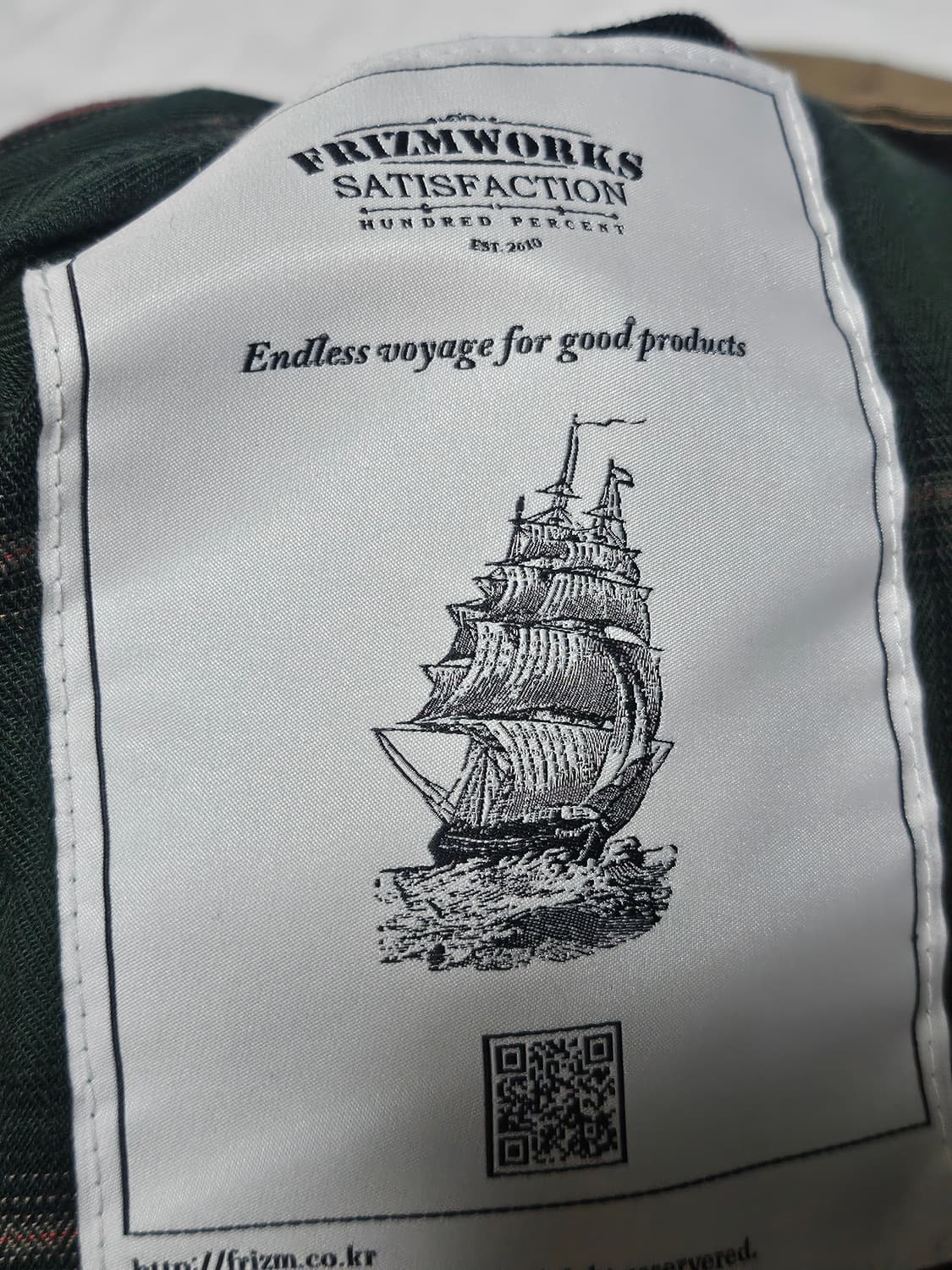 프리즘웍스 헤링턴 헌팅 자켓 브라운 M 상품이미지4