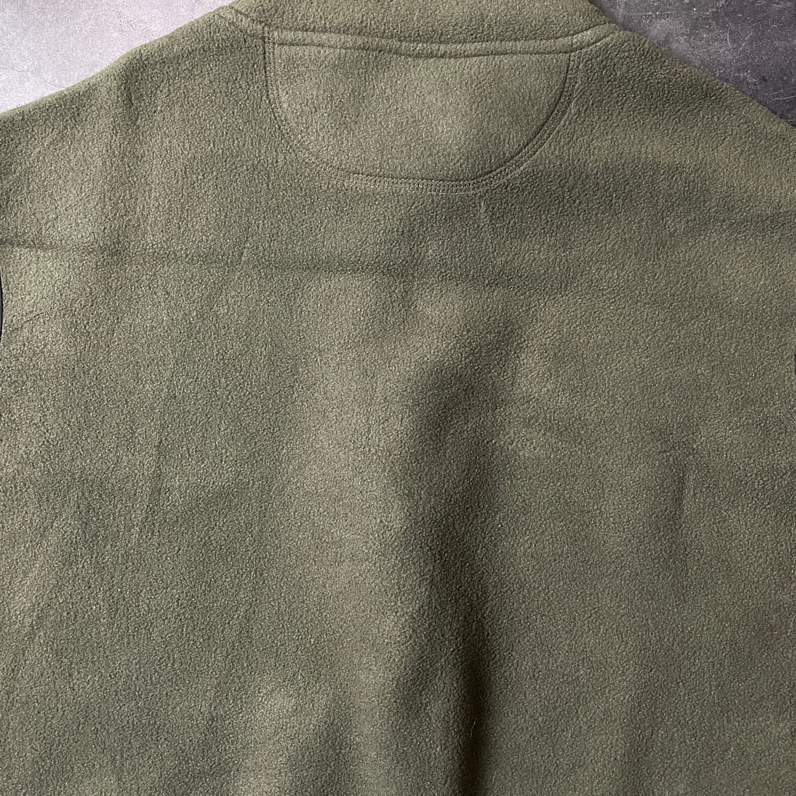 CHAMPION 00s 챔피온 빈티지 카키 플리스 베스트 A00543 상품이미지6