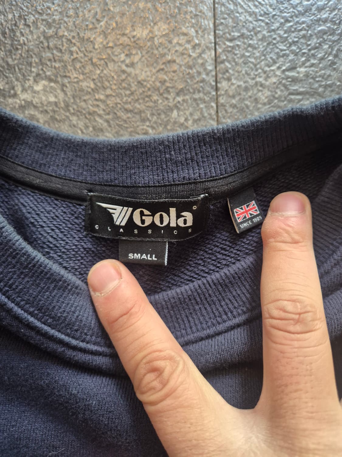 Gola 맨투맨 네이비 S사이즈 상품이미지3