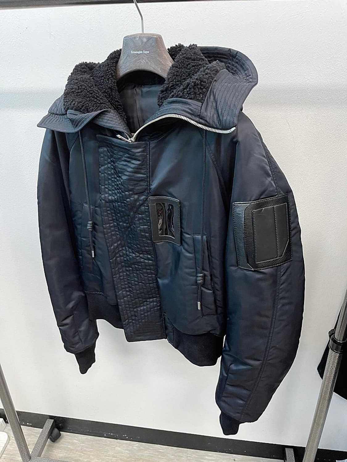 95) 준지 양털 MA-1 자켓  상품이미지4