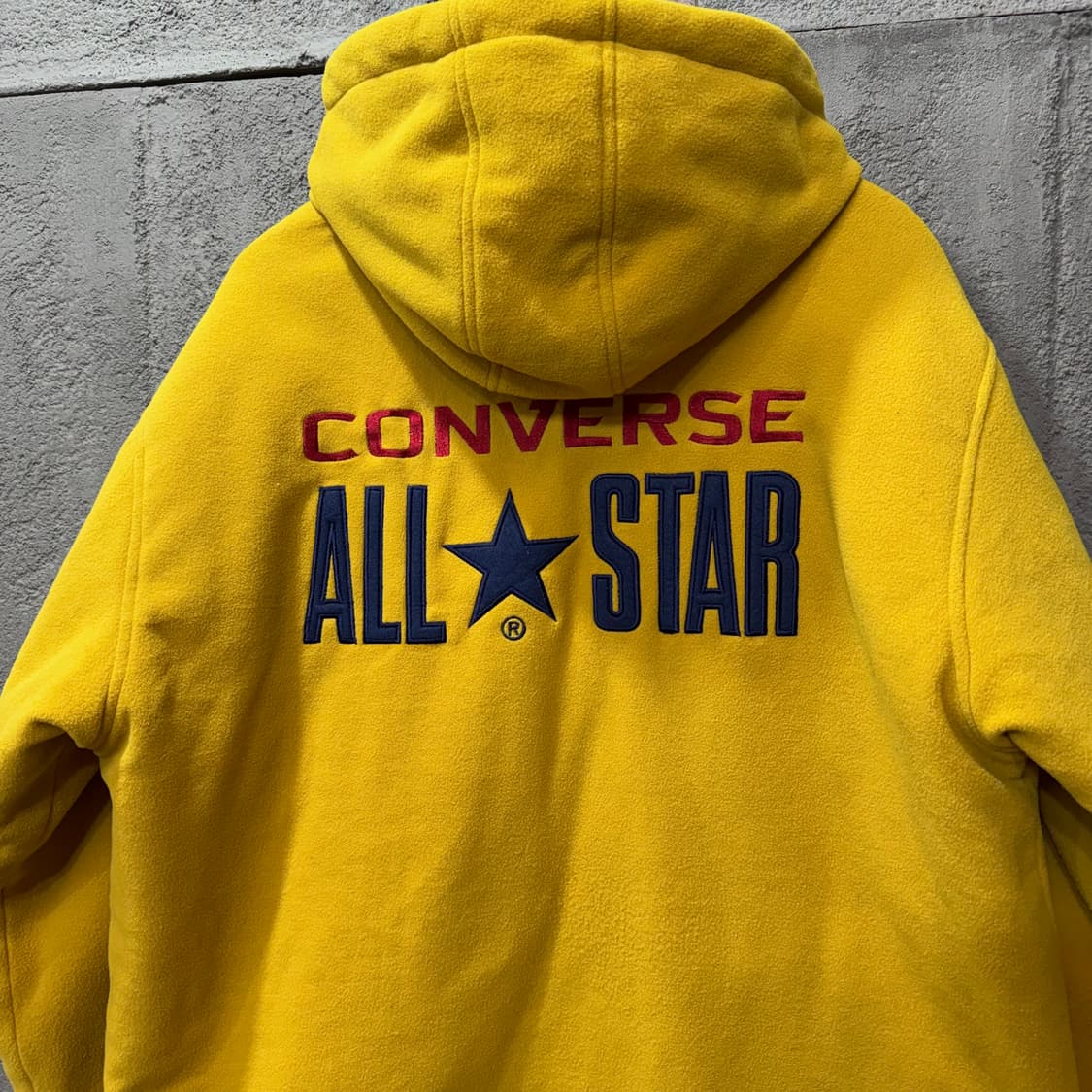 컨버스 올스타 일본판 후리스 후드 집업 (L)   상품이미지2
