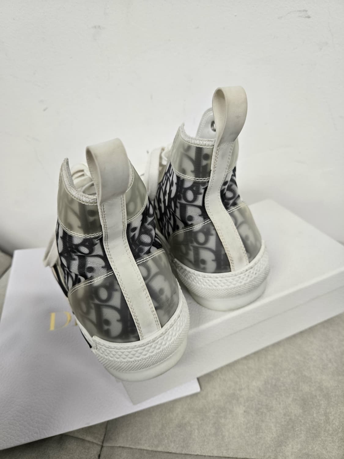 [보증서 정품]디올 오블리크 하이탑 스니커즈 상품이미지6