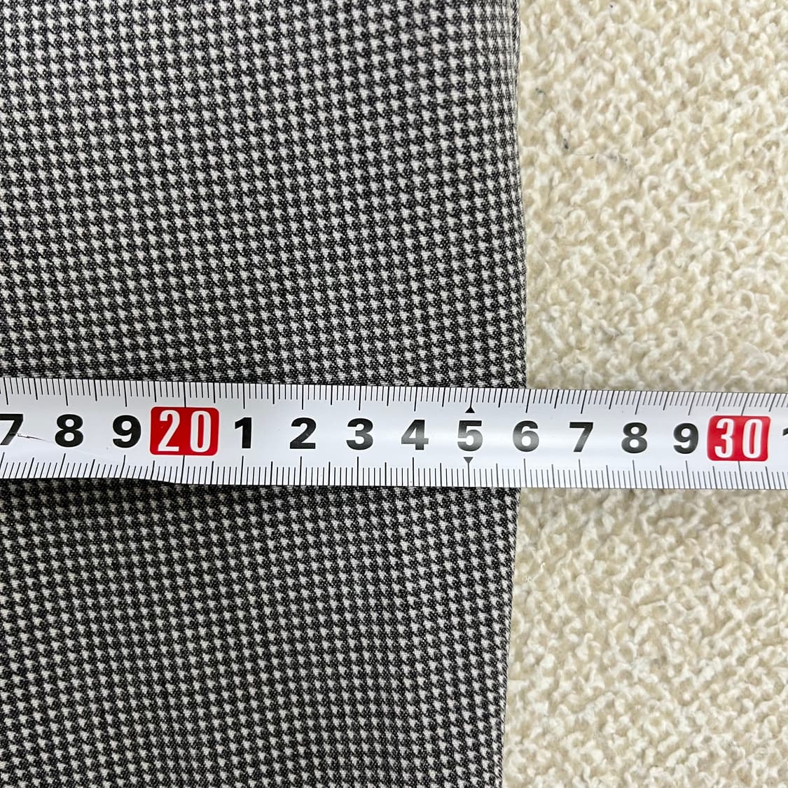 55 꼼빠니아 하운드체크 슬랙스 바지 0122M2 상품이미지6