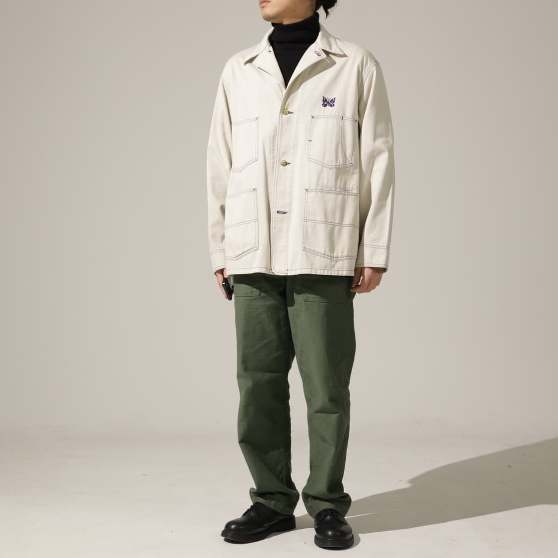 니들스 x 스미스 콜라보 커버올 자켓 상품이미지10