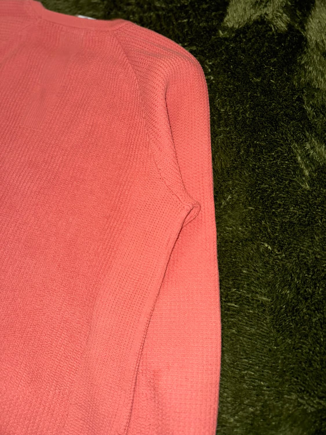 [XXL] 나이키 테크팩 클럽 로고 와플 니트 코랄 상품이미지9