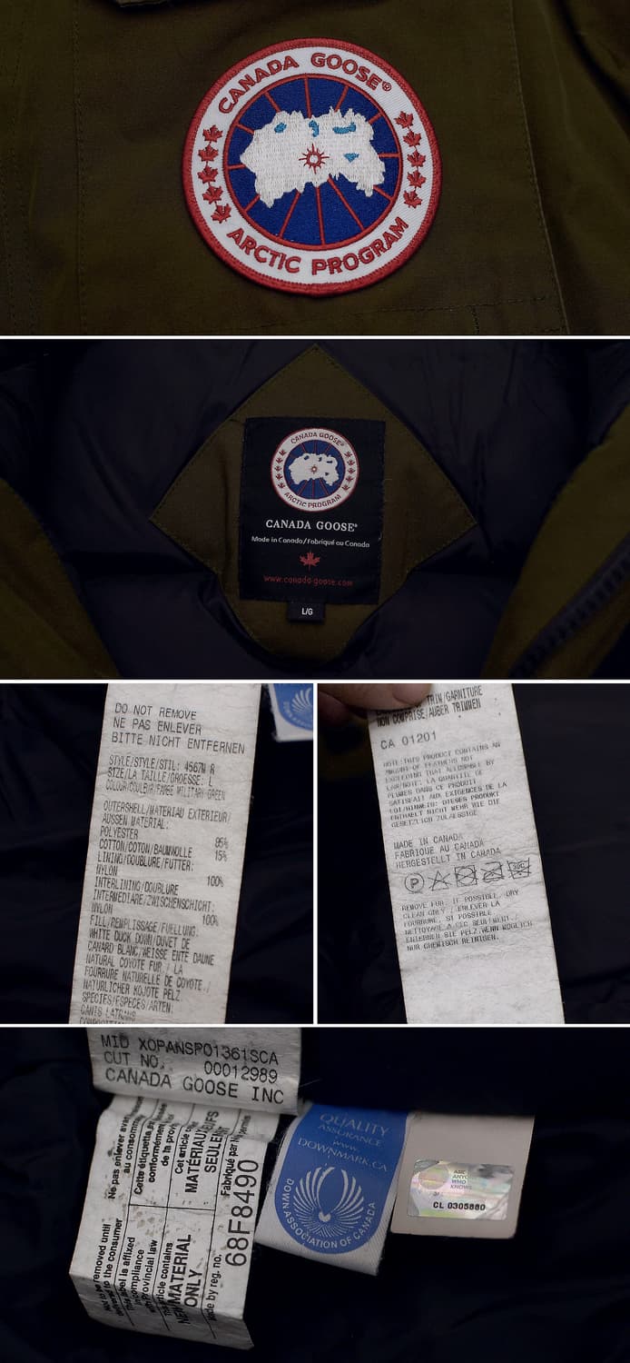 캐나다구스 시타델 헤비다운 패딩 파카 밀러터리그린 (L / 105+)  상품이미지10