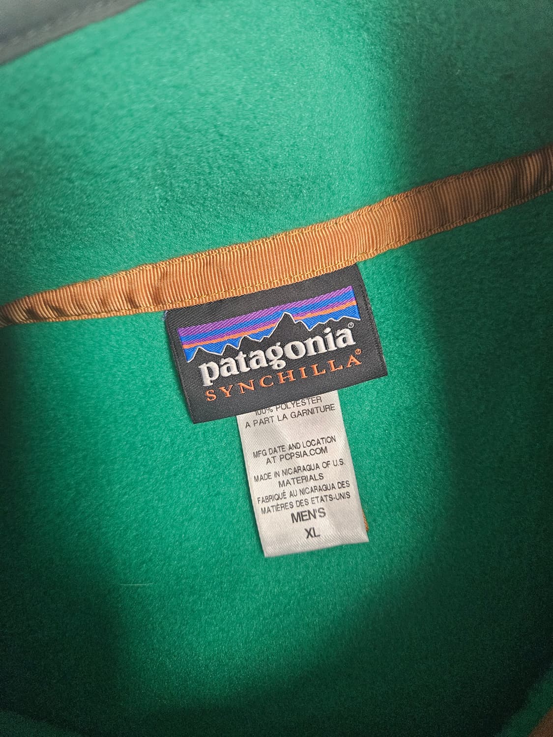 파타고니아 신칠라 xl 그린 그레이 투톤 상품이미지6