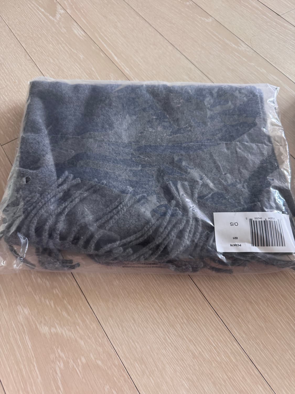 폴로랄프로렌 리사이클 그레이 울 머플러 상품이미지4