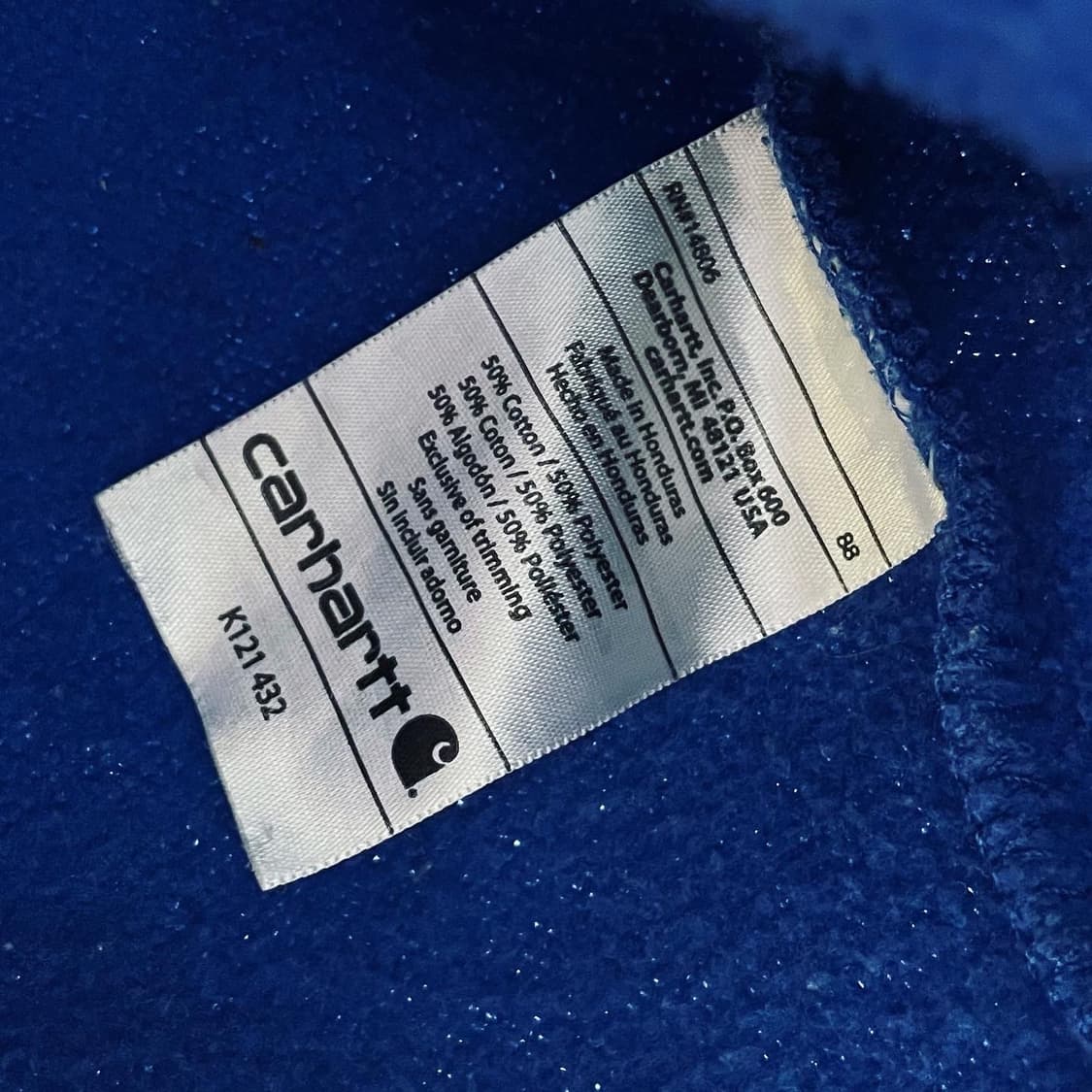 칼하트 베이직로고 후드티 상품이미지6