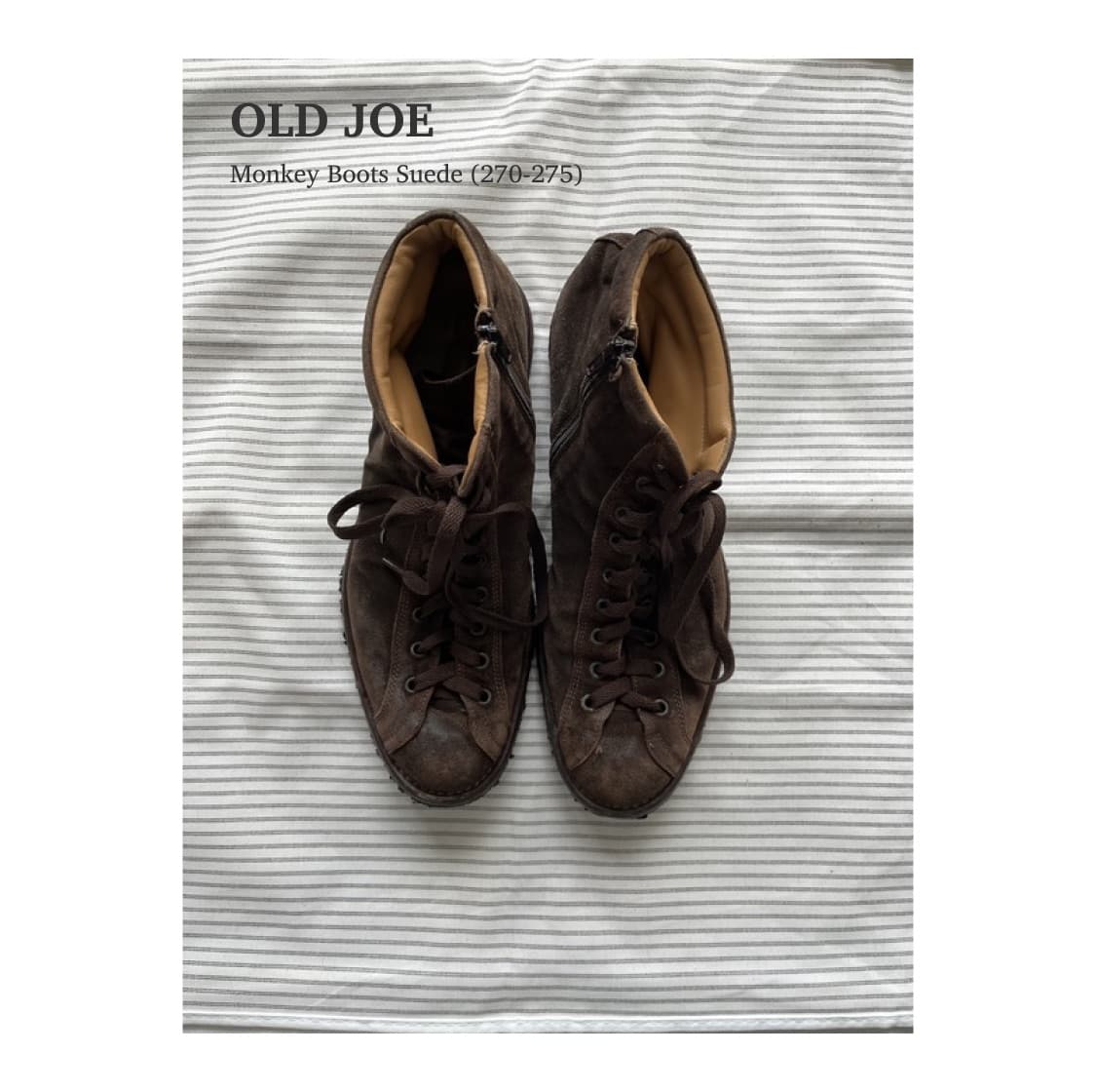 올드조 스웨이드 몽키부츠 (270-275) 상품이미지1