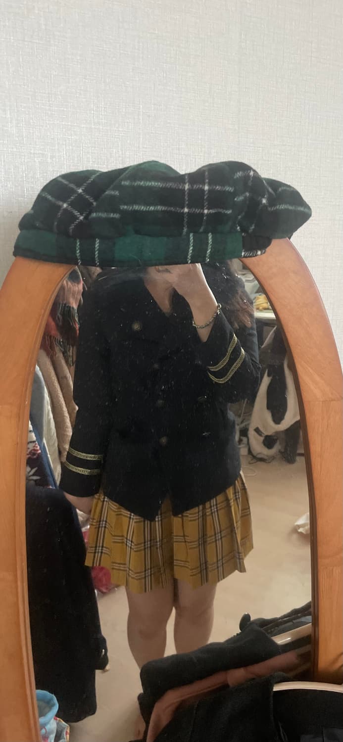 모리걸 빈티지 캐캐체 아무 코디 set 💛🖤✨ 상품이미지10