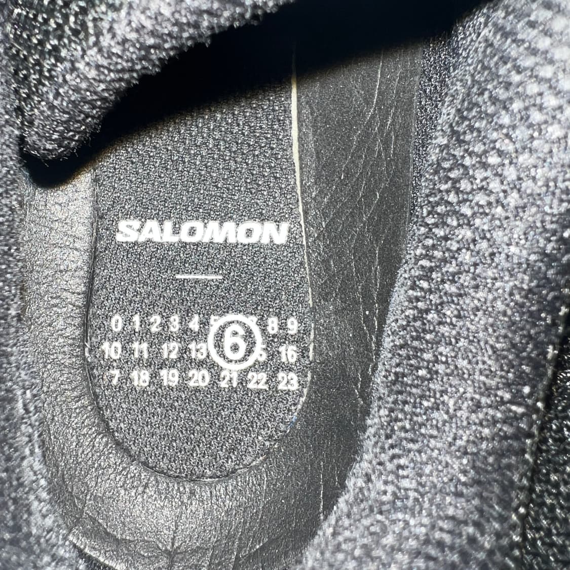 살로몬 x MM6 메종 마르지엘라 X-ALP 블랙 상품이미지9