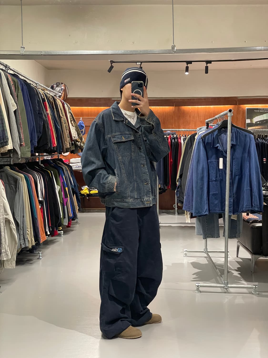 90s L.L bean데님 자켓 상품이미지5