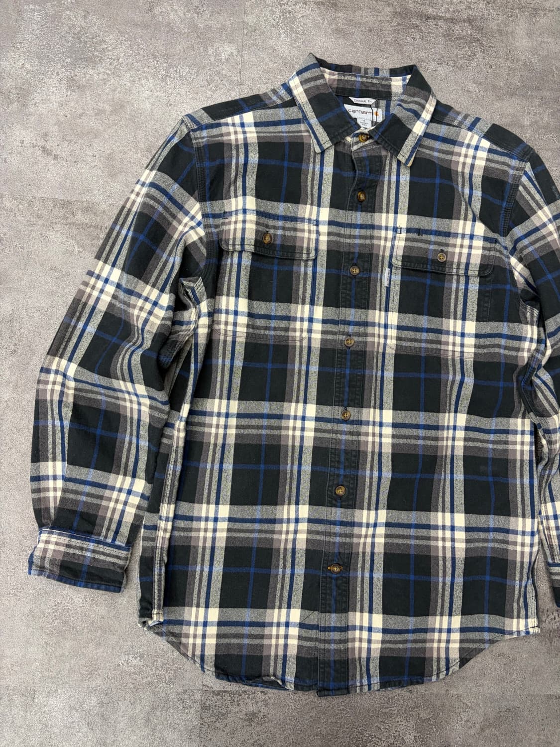 칼하트 플란넬 체크셔츠 상품이미지3