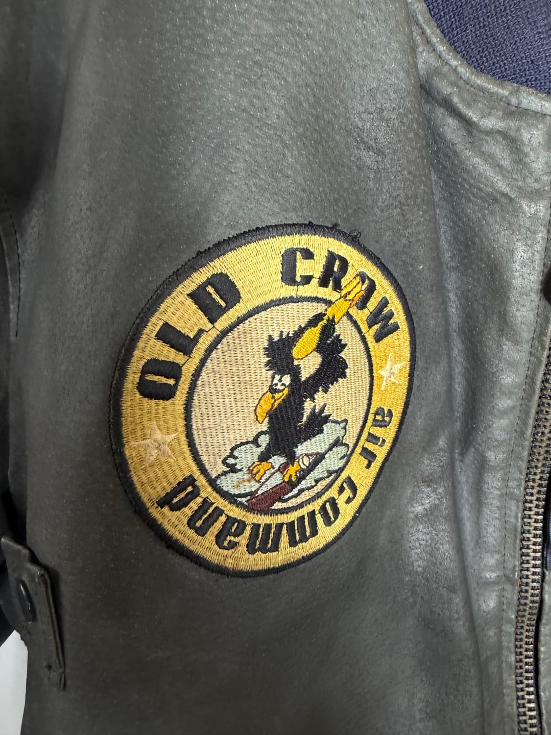 올드크로우 돈피가죽 가죽자켓 레더자켓 상품이미지4