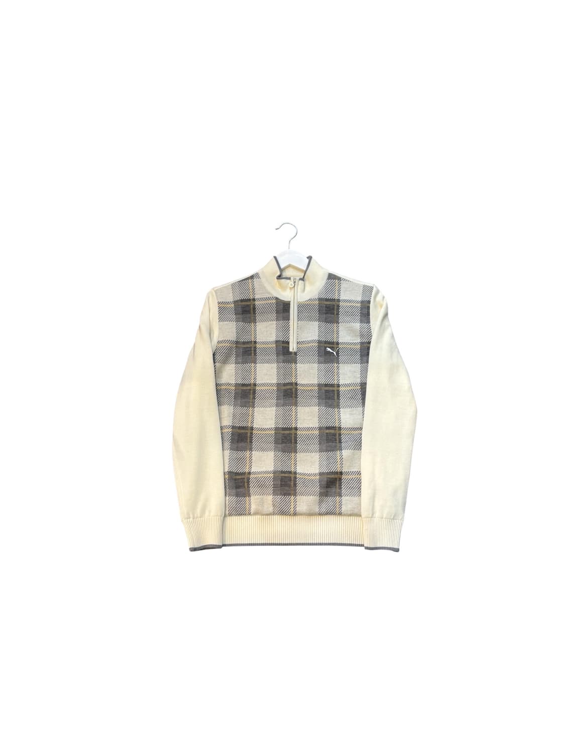 푸마 여성 방풍 하프집업 반집업 니트 L사이즈 상품이미지1