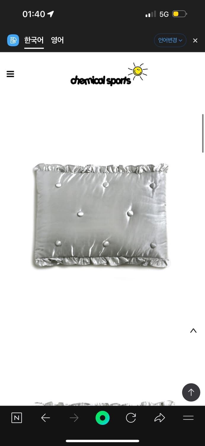 케미컬 스포츠 필로우 랩탑파우치 상품이미지2