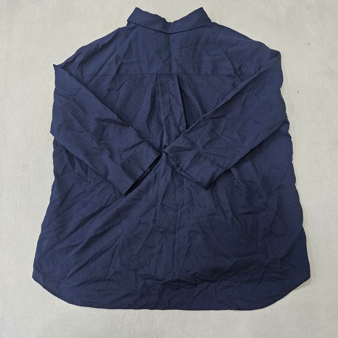 L 유니클로 레이온 스키퍼 칼라 셔츠0309Y 상품이미지2