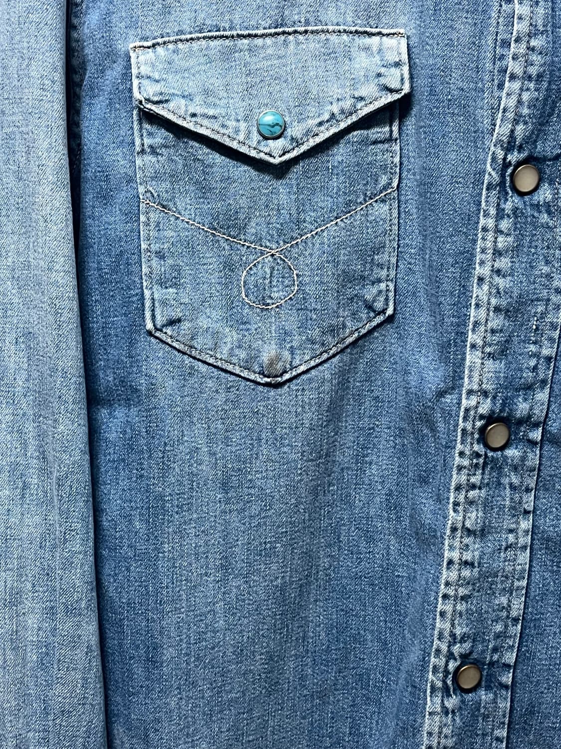 orslow western denim shirt 상품이미지3