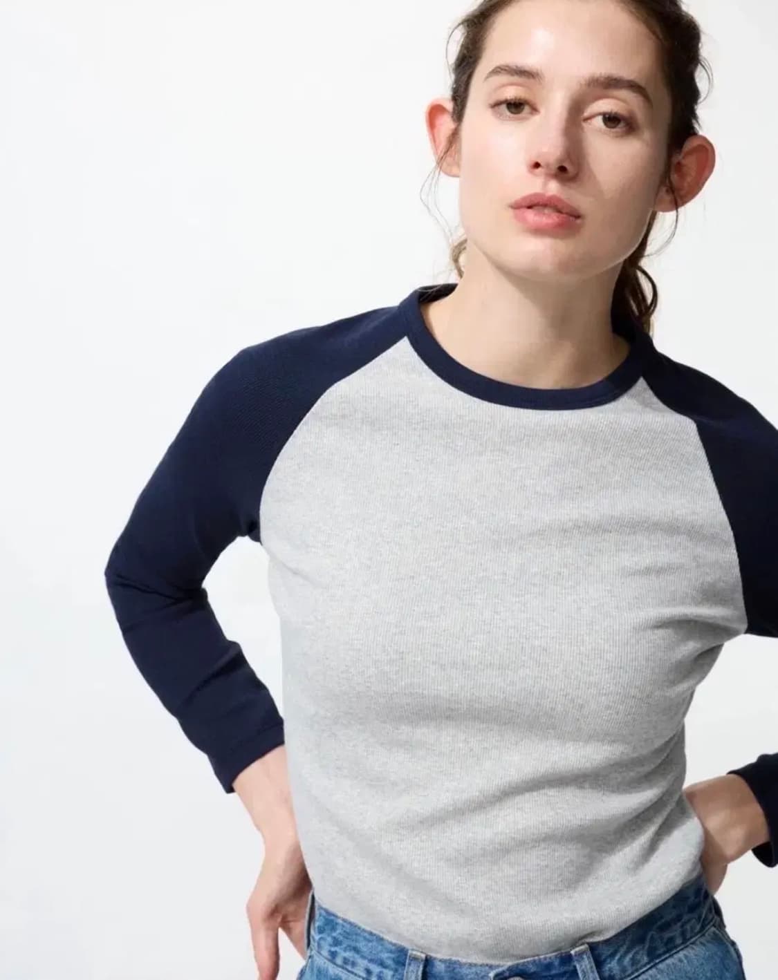 유니클로 소프트립 티셔츠 상품이미지1