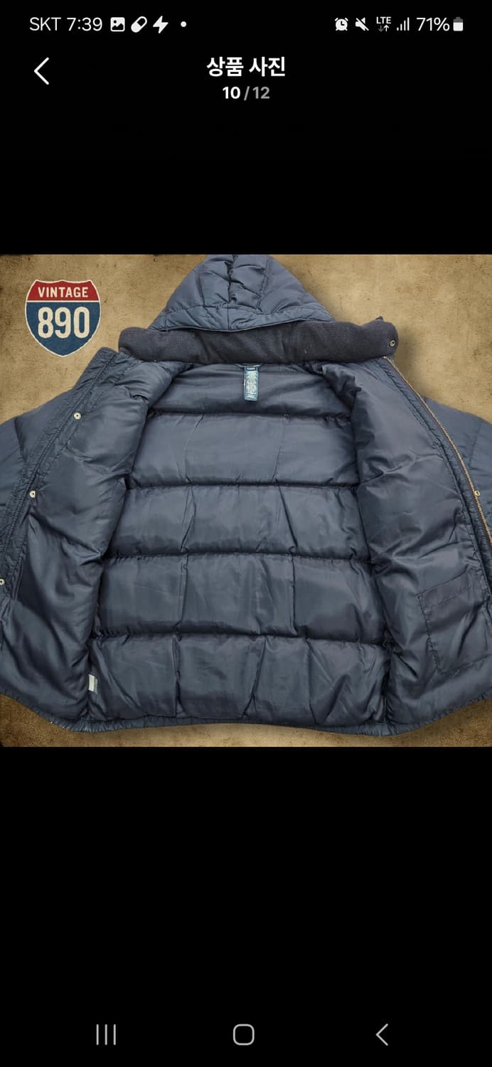 폴로 랄프로렌 네이비 푸퍼 패딩 상품이미지10