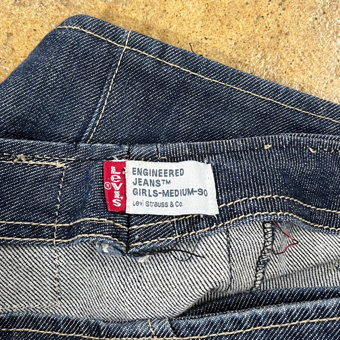 [정품] 라바이스 데님 미니스커트 청치마 b18 상품이미지4