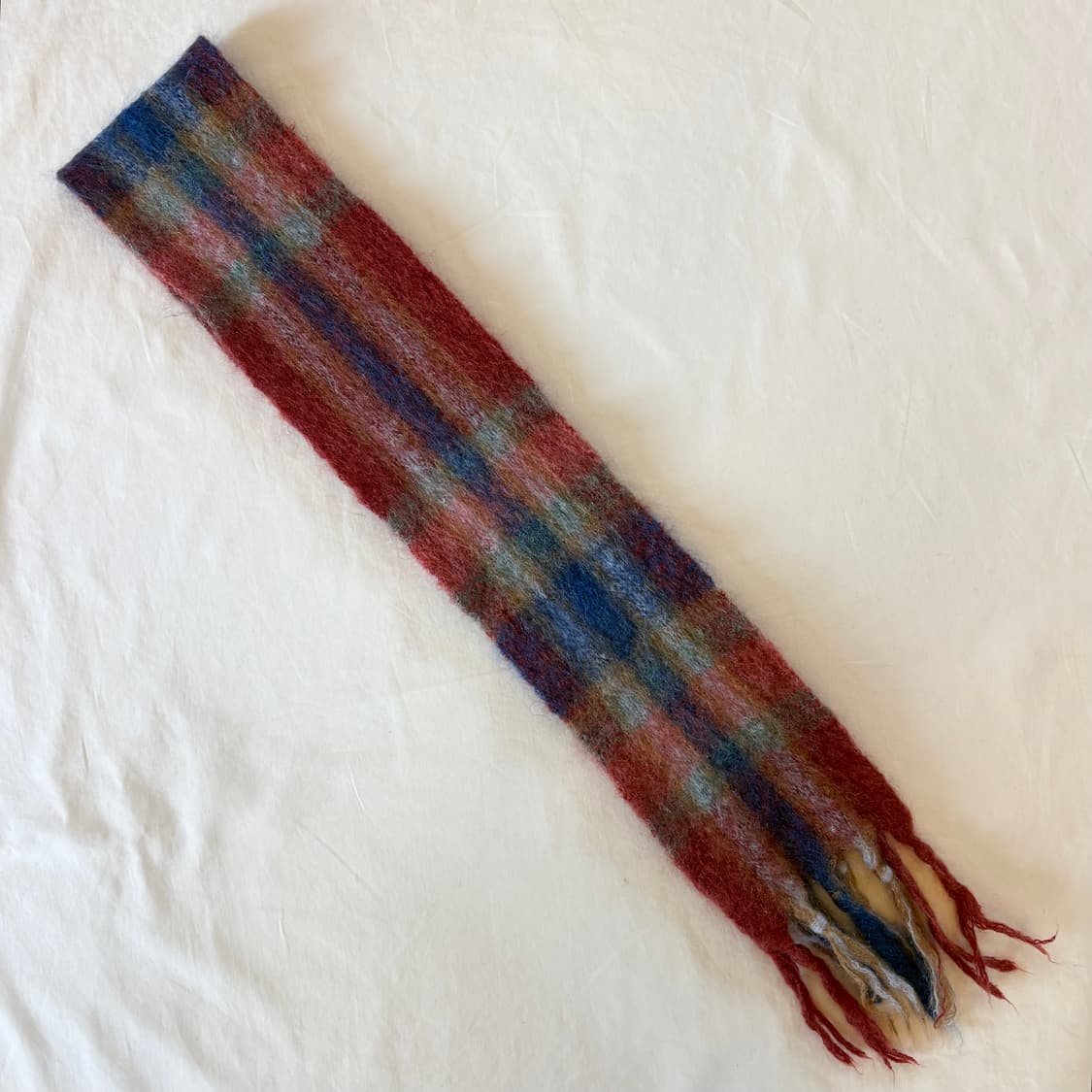 80s AUSTRALIA St. Albans 모헤어 머플러 상품이미지5