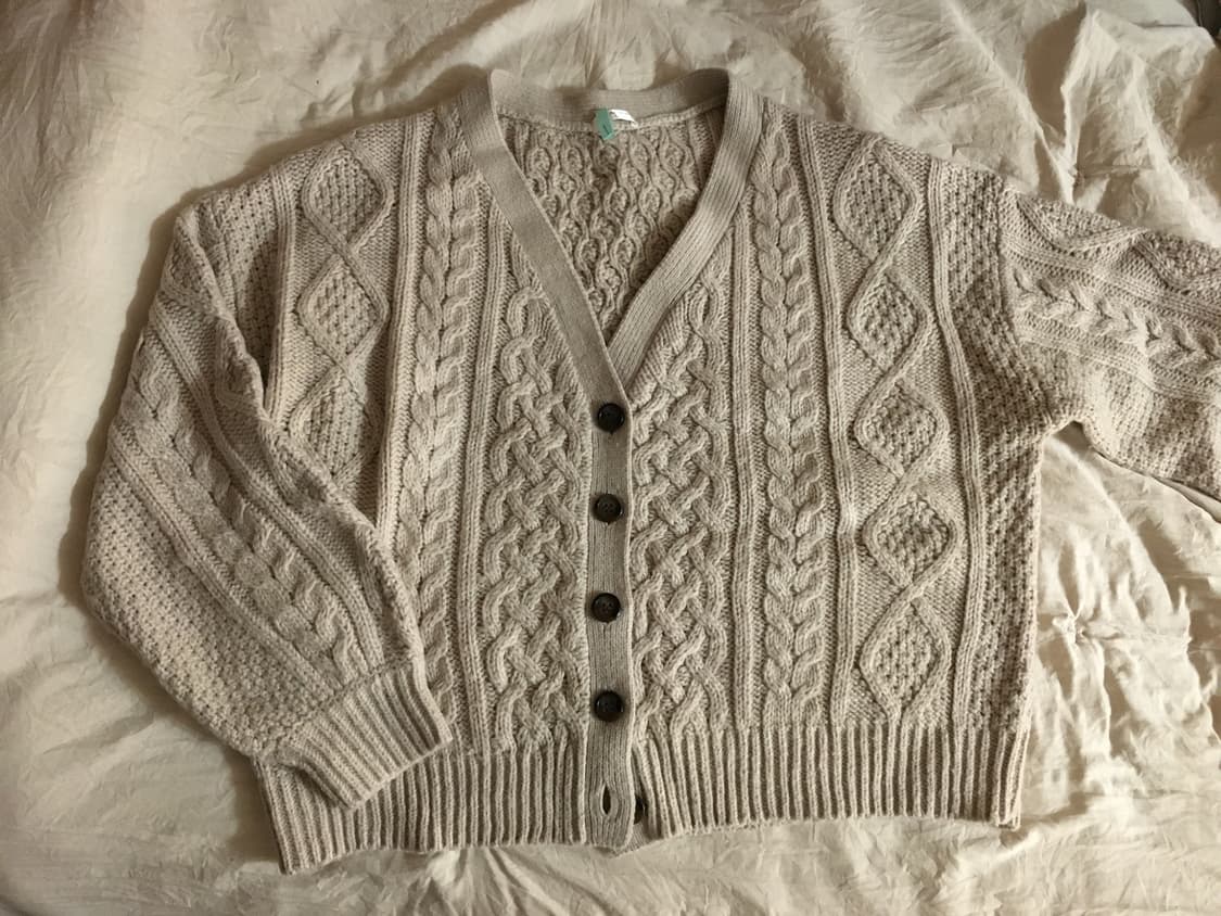 빈티지 니트 가디건 상품이미지1