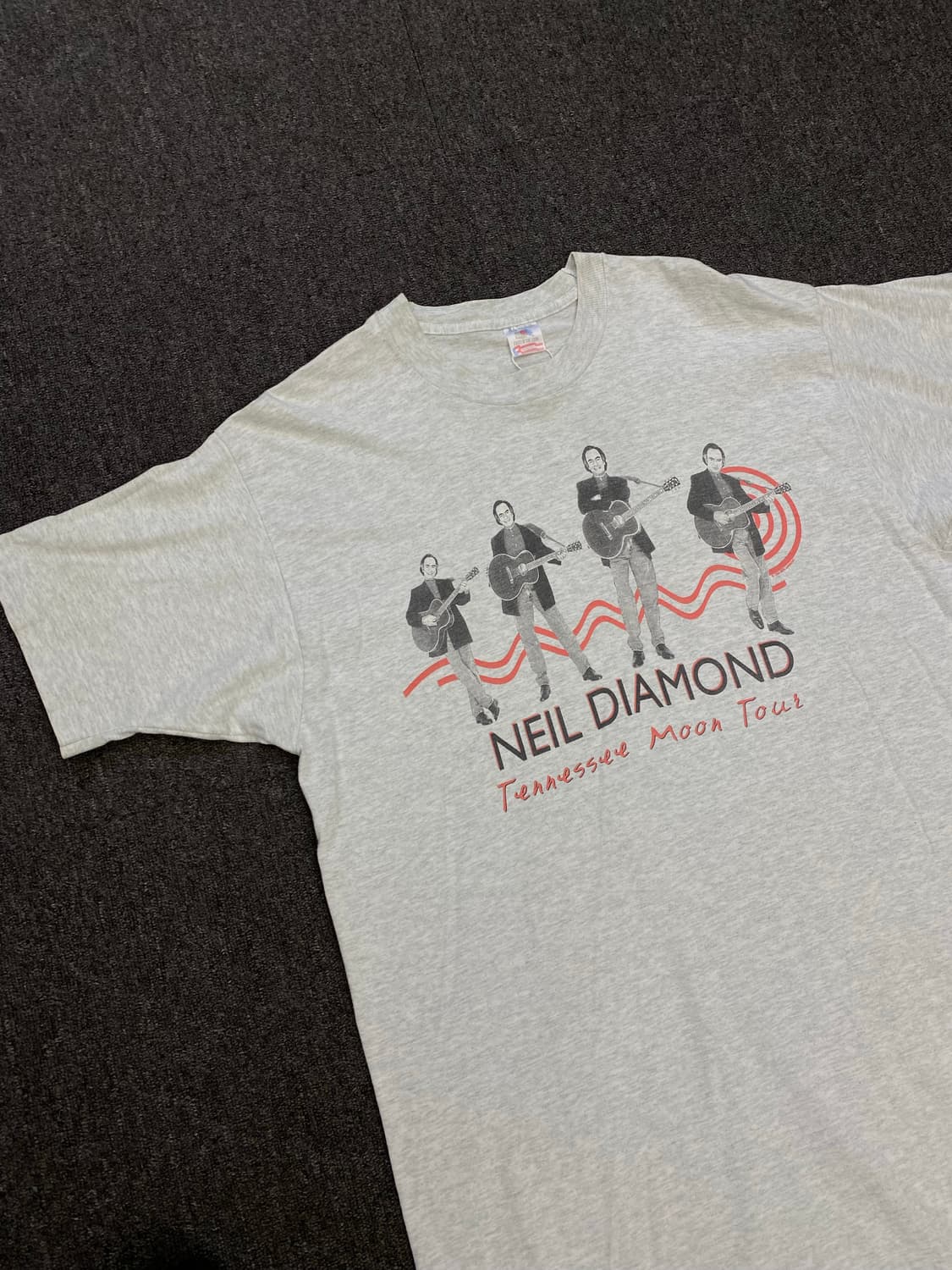90s 후루츠오브더룸 neil diamond 반팔 티셔츠 상품이미지3