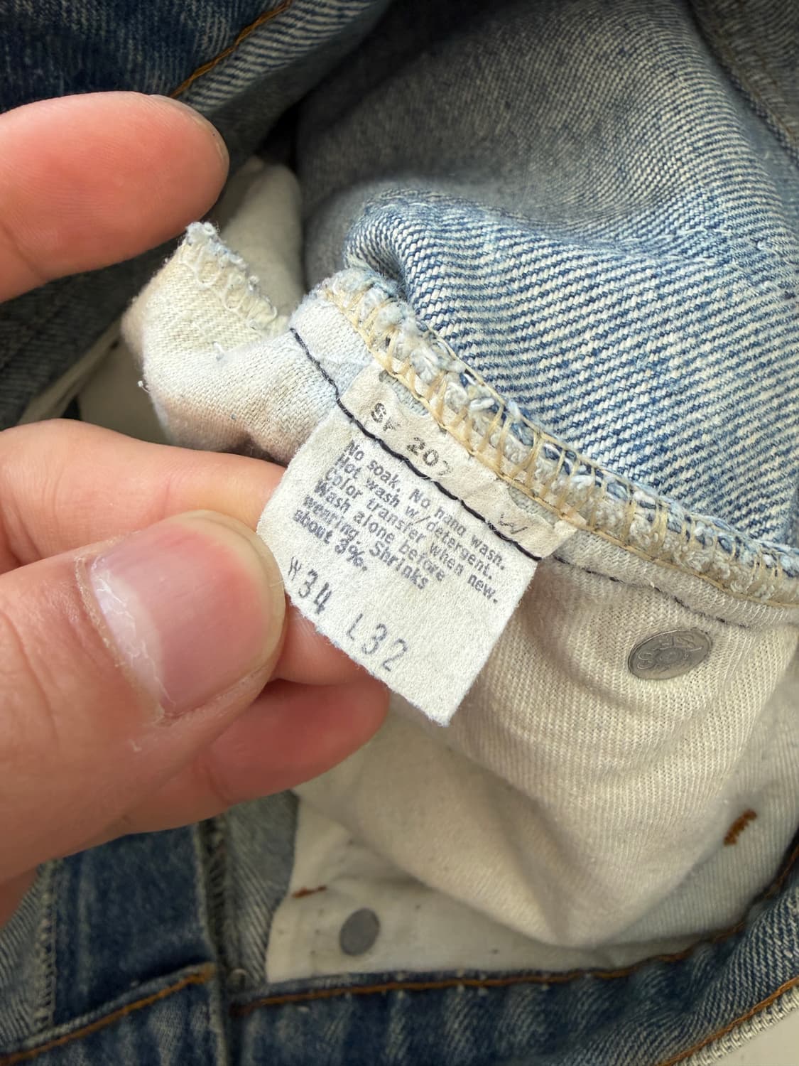 80s 517 orange tab jean  상품이미지7