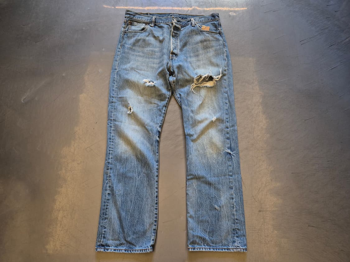 리바이스 501 하드 디스트레스드 팬츠 상품이미지1