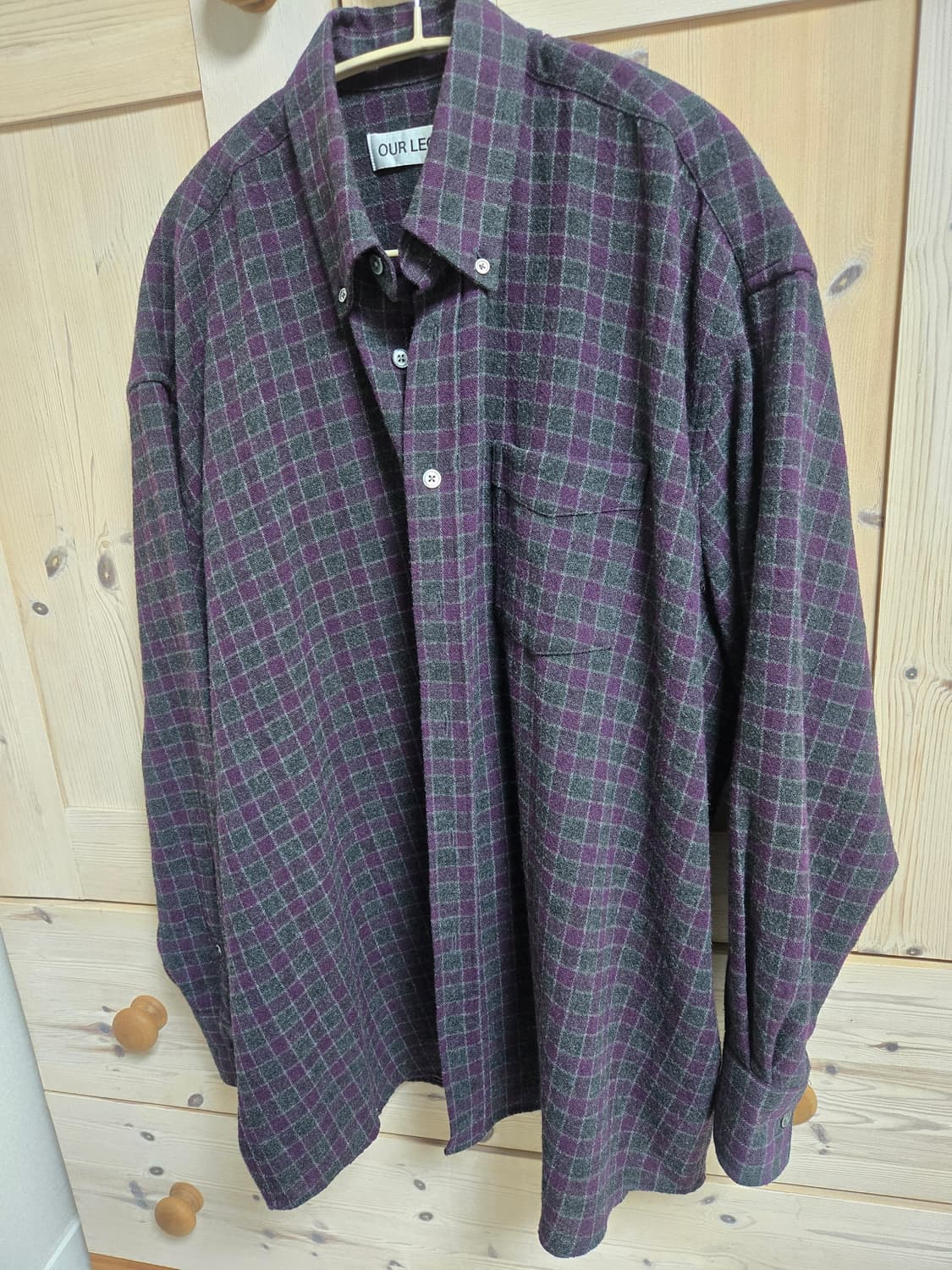 아워레가시 보로우드 BD 소포모어체크 48 상품이미지1