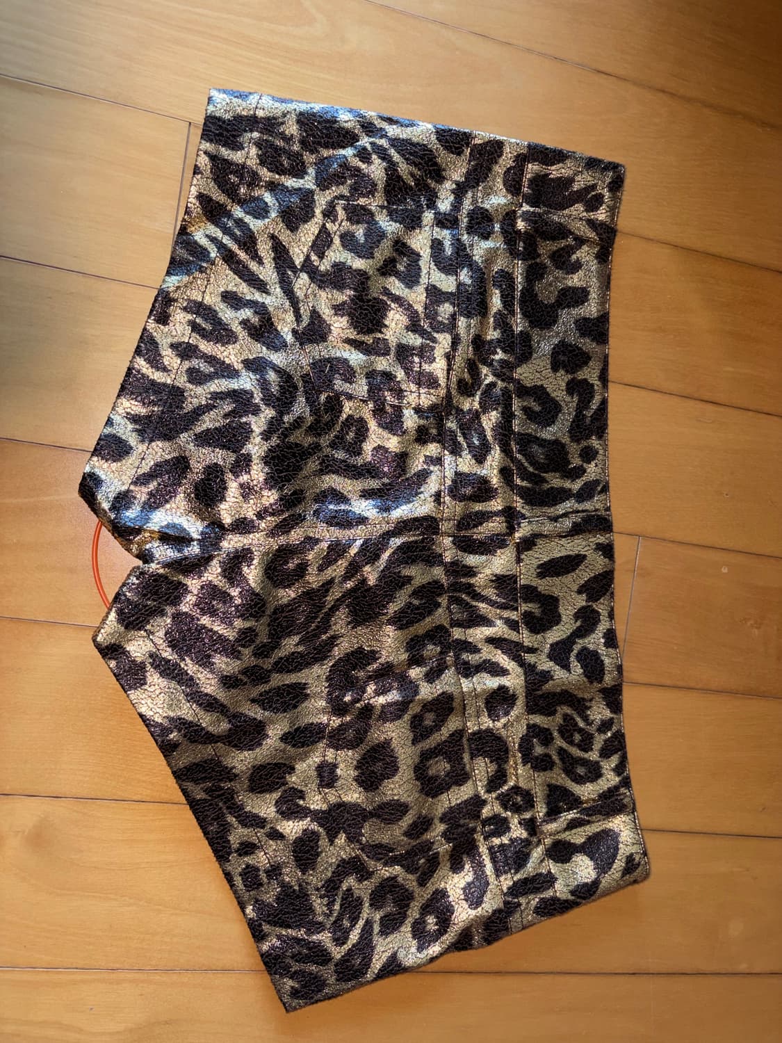 갸루 호피 숏팬츠 상품이미지2