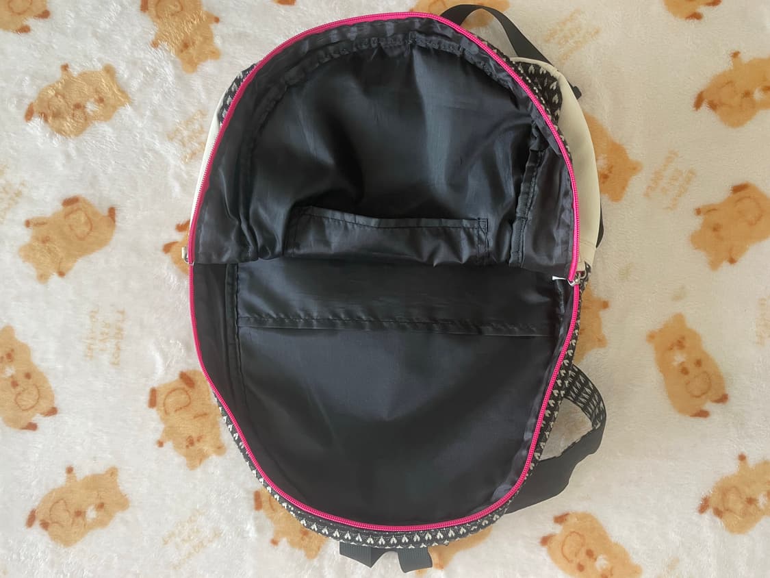 모리걸 빈티지 y2k 리본 하트 백팩 🎀💝🖤 상품이미지3